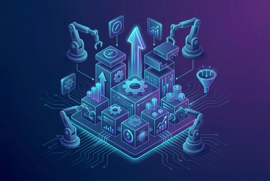 A NestaFlow módszertan a vevőszerzést teszi rendbe először. Nem kampányok, hanem mérhető, kiszámítható üzleti rendszerek.